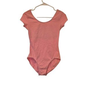 Weissman Women's Pink Cotton/Spandex Leotard New